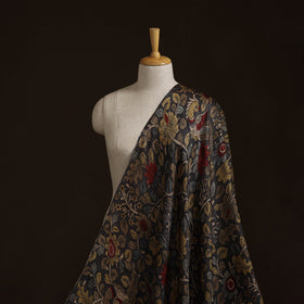 Desi tussar silk handpainted srikalahasti pen kalamkari