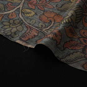 Desi tussar silk handpainted srikalahasti pen kalamkari