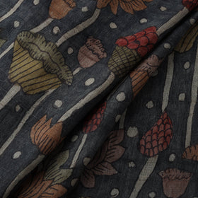 Desi tussar silk handpainted srikalahasti pen kalamkari