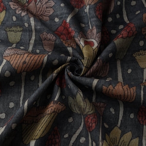 Desi tussar silk handpainted srikalahasti pen kalamkari