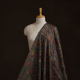 Desi tussar silk handpainted srikalahasti pen kalamkari