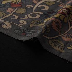 Desi tussar silk handpainted srikalahasti pen kalamkari