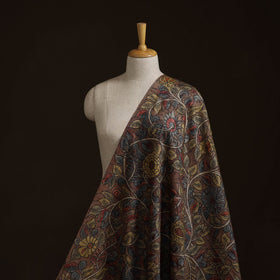 Desi tussar silk handpainted srikalahasti pen kalamkari