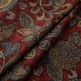 Desi tussar silk handpainted srikalahasti pen kalamkari