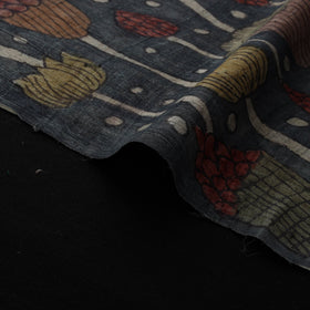 Desi tussar silk handpainted srikalahasti pen kalamkari