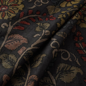 Desi tussar silk handpainted srikalahasti pen kalamkari