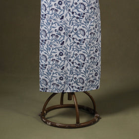 Designer! Block Print Cotton Dress Material with Jewellery Set