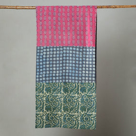 Buy Patchwork Cotton Block Printed Stole 01 Online at iTokri.com