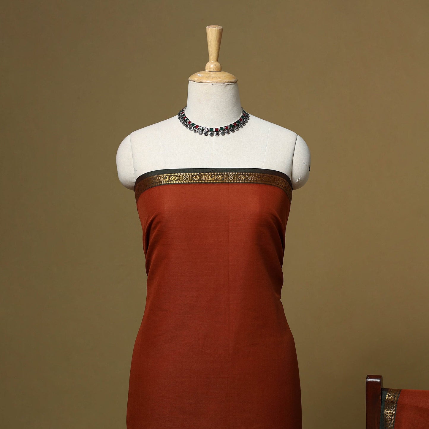 Dharwad cotton 2pc unstitched dress material 02