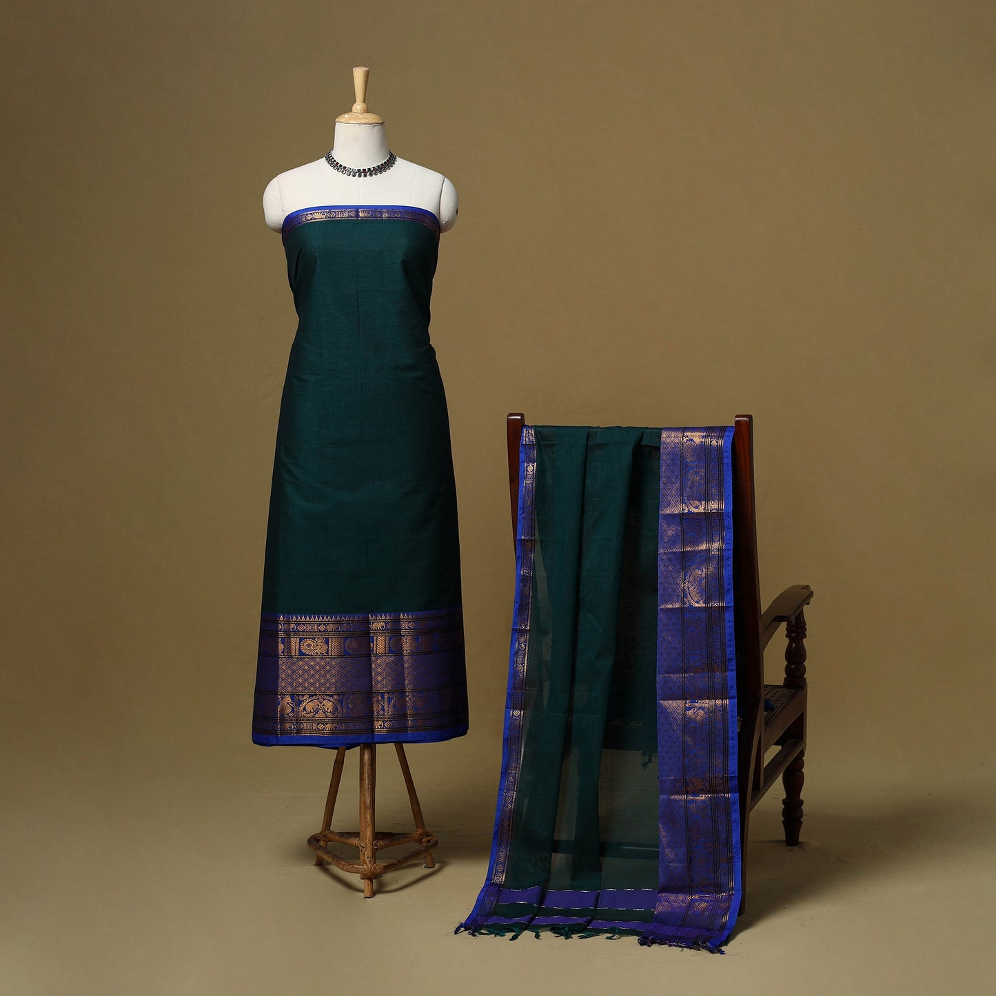 Dharwad cotton 2pc unstitched dress material 05