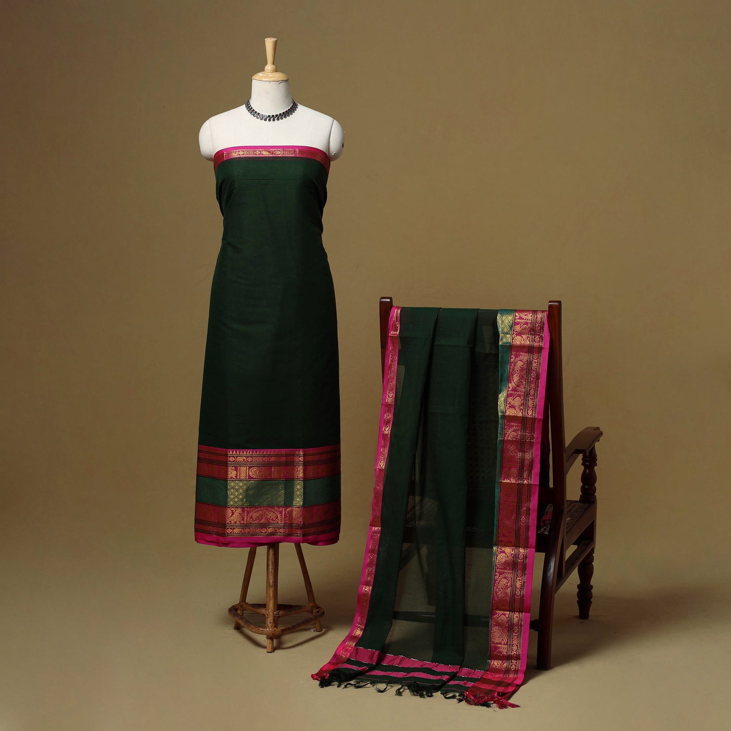 Dharwad cotton 2pc unstitched dress material 08