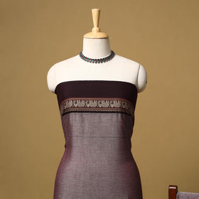 Dharwad cotton 3pc unstitched dress material with border 04