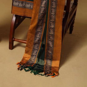 Dharwad cotton 3pc unstitched dress material with border 12