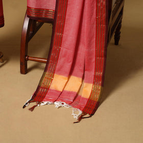 Dharwad cotton 3pc unstitched dress material with border 26