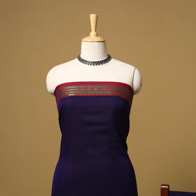 Dharwad cotton 3pc unstitched dress material with border 30