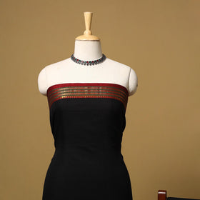 Dharwad cotton 3pc unstitched dress material with border 31