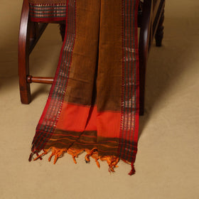 Dharwad cotton 3pc unstitched dress material with border 33