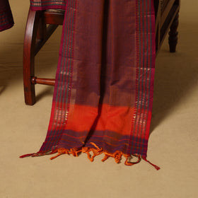 Dharwad cotton 3pc unstitched dress material with border 34