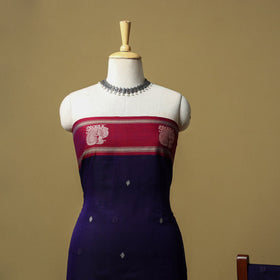 Dharwad cotton 3pc unstitched dress material with border 38