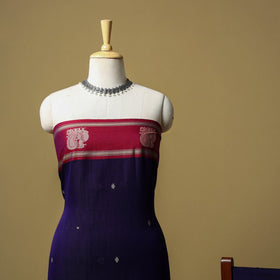 Dharwad cotton 3pc unstitched dress material with border 39