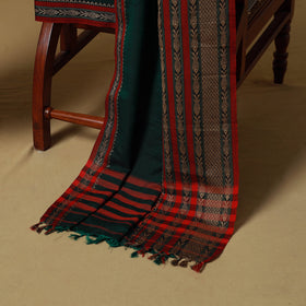 Dharwad cotton 3pc unstitched dress material with border 41