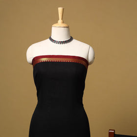 Dharwad cotton 3pc unstitched dress material with border 41