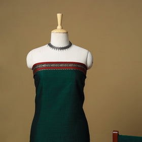 Dharwad cotton 3pc unstitched dress material with border 41