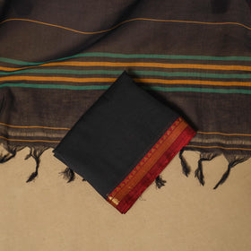 Dharwad cotton 3pc unstitched dress material with border 41