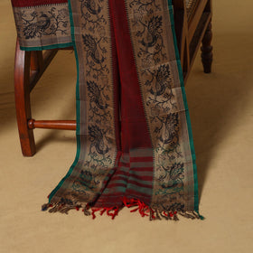 Dharwad cotton 3pc unstitched dress material with border 44