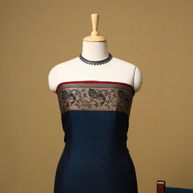 Dharwad cotton 3pc unstitched dress material with border 47