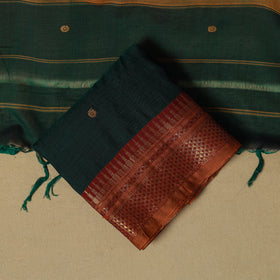 Dharwad cotton 3pc unstitched dress material with border 47