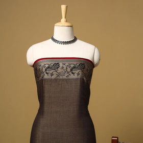 Dharwad cotton 3pc unstitched dress material with border 50