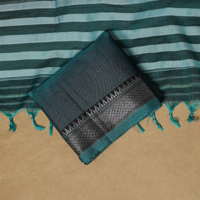 Dharwad cotton 3pc unstitched dress material with border 53