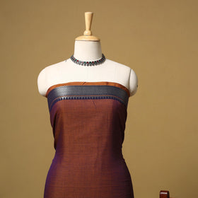 Dharwad cotton 3pc unstitched dress material with border 54