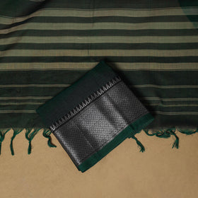 Dharwad cotton 3pc unstitched dress material with border 55