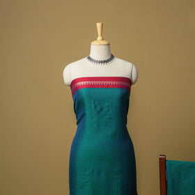 Dharwad cotton 3pc unstitched dress material with border 62