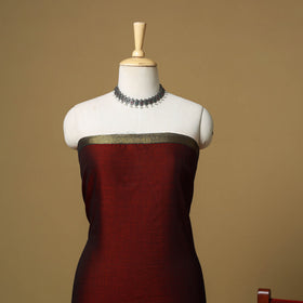 Dharwad cotton 3pc unstitched dress material with border 62