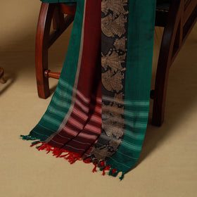 Dharwad cotton 3pc unstitched dress material with border 63