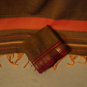 Dharwad cotton 3pc unstitched dress material with border 63