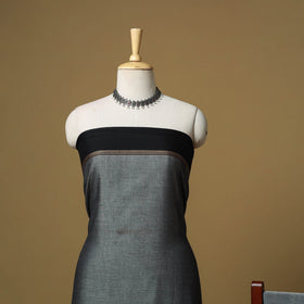 Dharwad cotton 3pc unstitched dress material with border 66