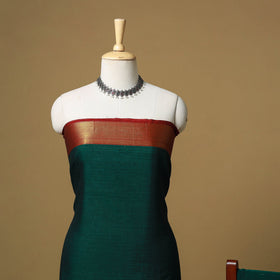 Dharwad cotton 3pc unstitched dress material with border 73