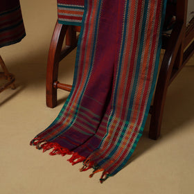 Dharwad cotton 3pc unstitched dress material with border 80