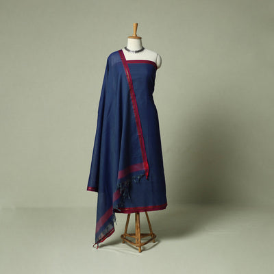 Dharwad cotton 3pc unstitched dress material suit set 48