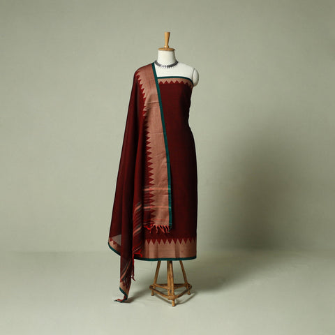 Dharwad cotton 3pc unstitched dress material suit set 52