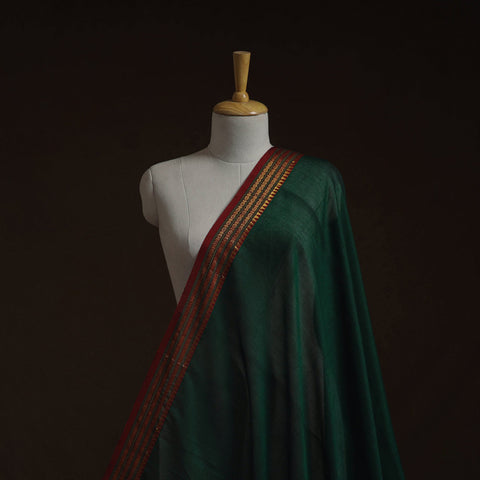 Dharwad cotton fabric with border 04 - handcrafted