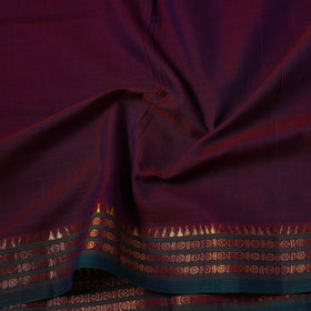 Dharwad cotton fabric with border 06 - handcrafted