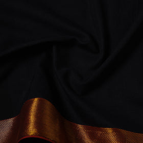 Dharwad cotton fabric with border 08 - handcrafted