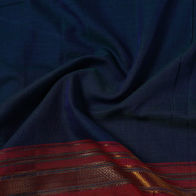 Dharwad cotton fabric with border 10 - handcrafted