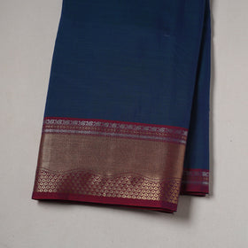 Dharwad cotton fabric with border 21 - handcrafted