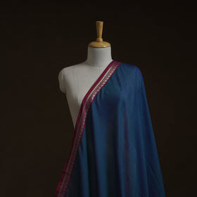 Dharwad cotton fabric with border 21 - handcrafted